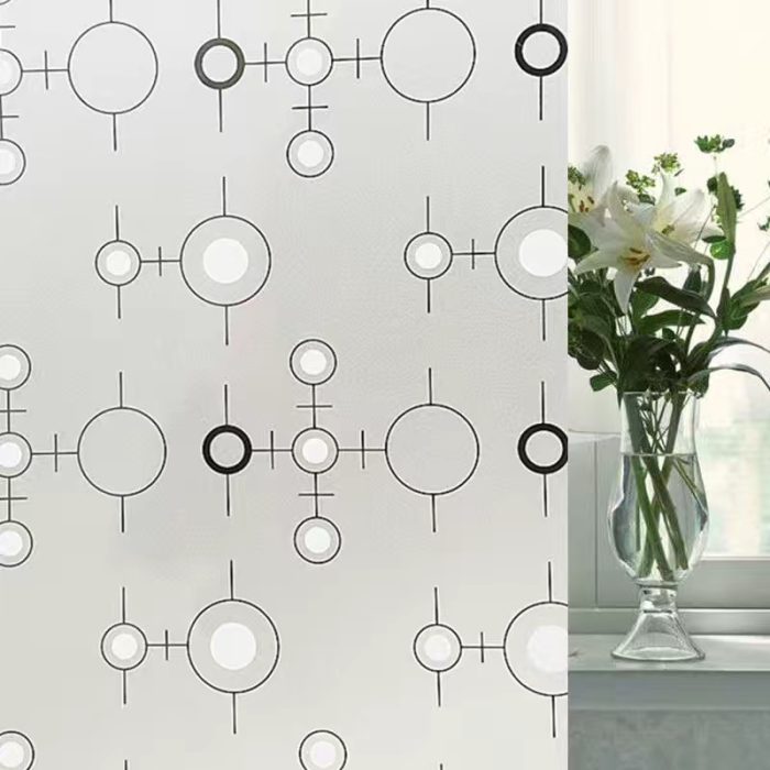 Self Adhesive Stained Glass Window Film Decorative Film Window Stickers glass sticker for Office Home - Image 4