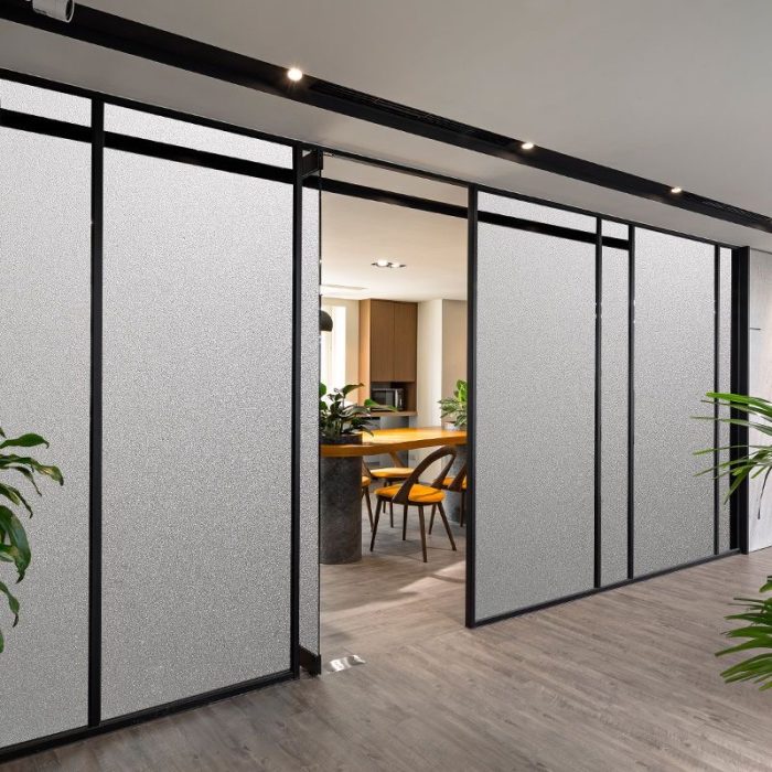 White Frosted Window Film glass sticker Decorative Glass Film for Office Home - Image 13
