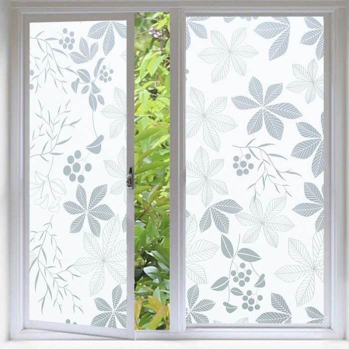 Colors printing Self Adhesive Stained Glass Window Film Decorative Film Window Stickers glass film - Image 7