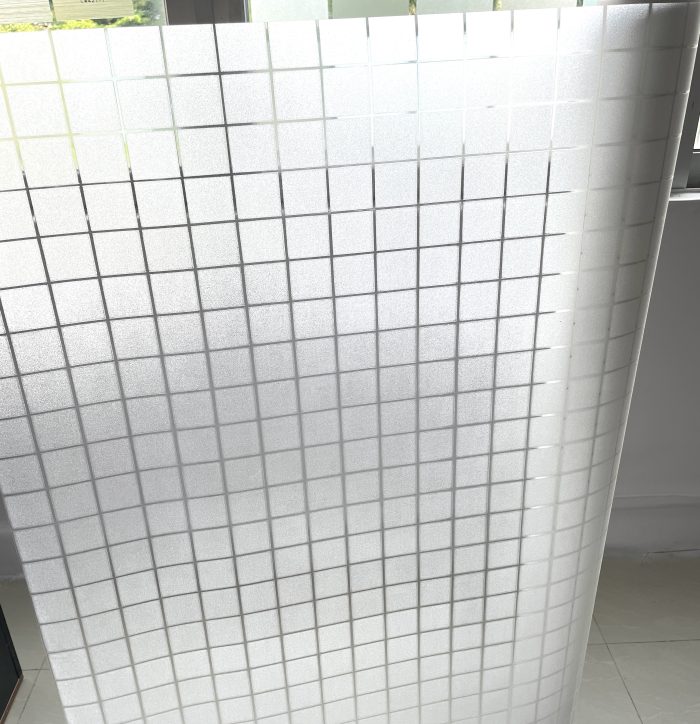 3D Window Film box design Privacy Window Film Self-adhesive Decorative Glass Film D027 - Image 2