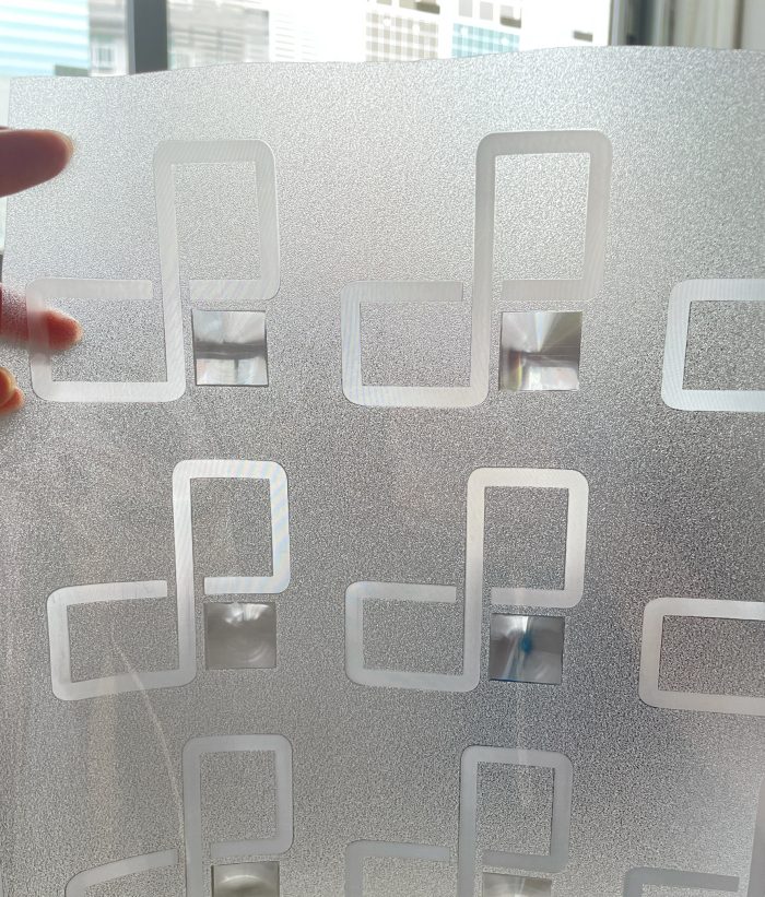 3D Window Film Privacy Window Film Self-adhesive Decorative Glass Film D029 - Image 2