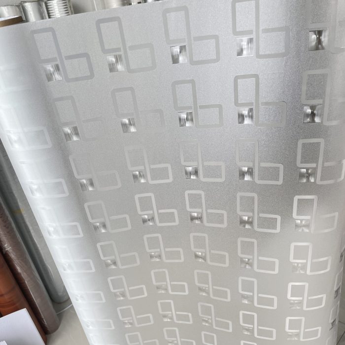 3D Window Film Privacy Window Film Self-adhesive Decorative Glass Film D029