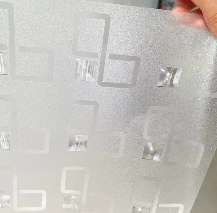 3D Window Film Privacy Window Film Self-adhesive Decorative Glass Film D029 - Image 3