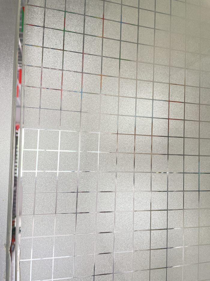 3D Window Film Small box design glass Film Self-adhesive Decorative Film D079 - Image 6