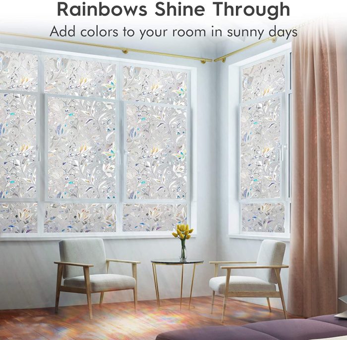 Static 3D Window Film glass FILM Decorative Glass Film for Office Home L009 - Image 7