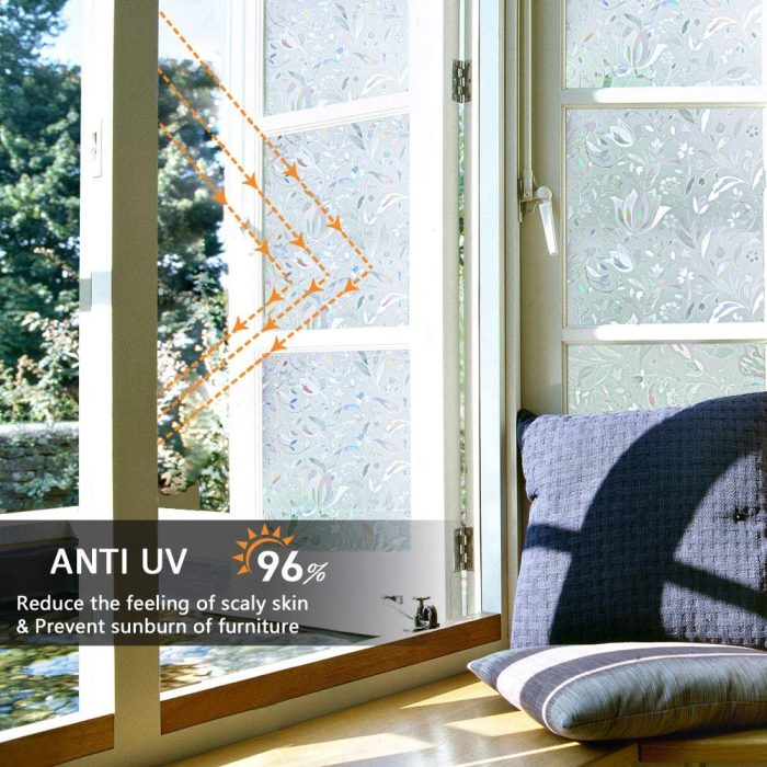 Static 3D Window Film glass FILM Decorative Glass Film for Office Home L009 - Image 8
