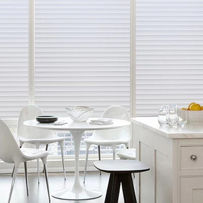Frosted privacy glass film Louver pattern for Office Home S017 - Image 2
