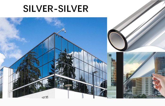 One Way Window Film, Daytime Privacy Heat Control Sun Blocking Anti UV Reflective Mirror Tint Film Glass Window & Door Covering - Image 7