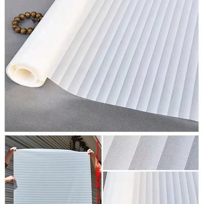 Frosted privacy glass film Louver pattern for Office Home S017 - Image 5