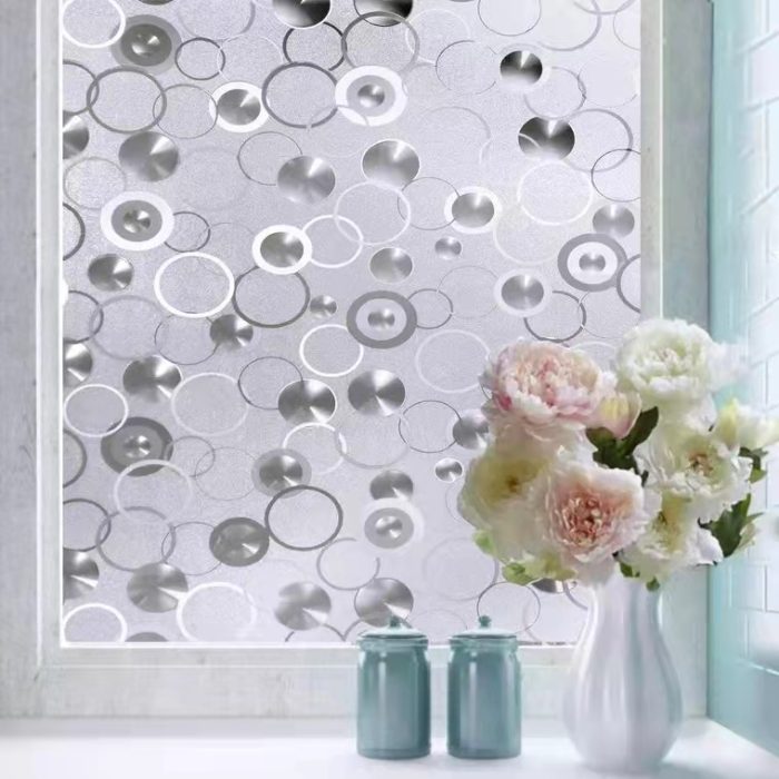 Self-adhesive film 3D Window Film Window sticker Decor Privacy Glass Film for Office Home D809 - Image 4