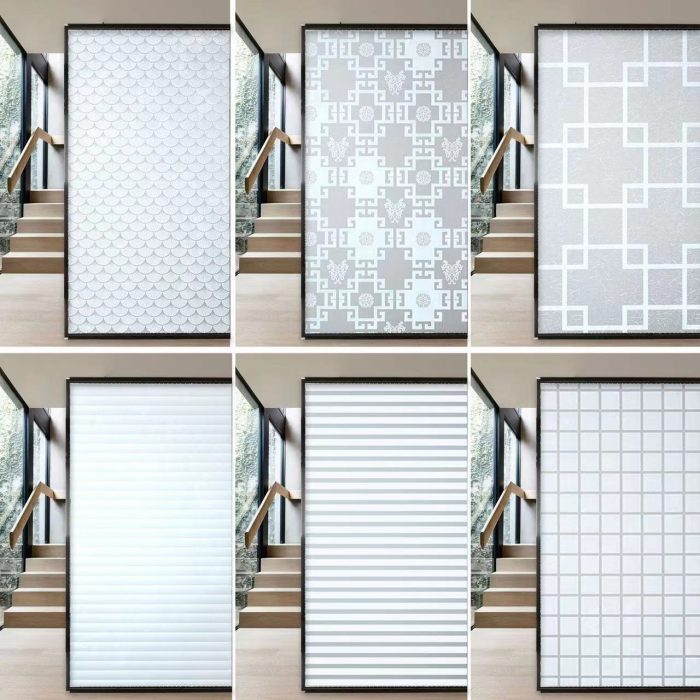 Colors printing Self Adhesive Stained Glass Window Film Decorative Film Window Stickers glass film - Image 4