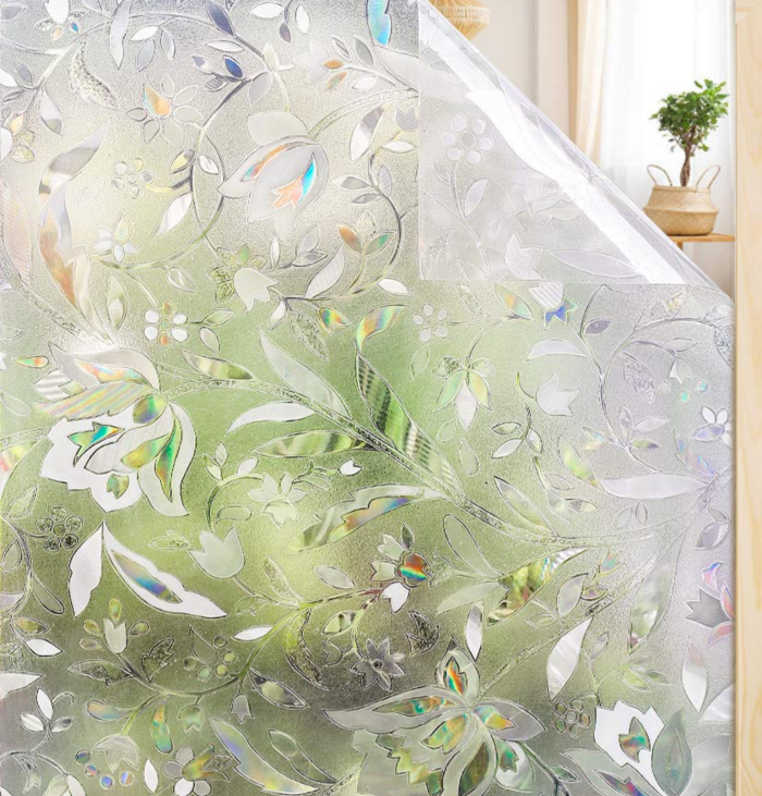 Static 3D Window Film glass FILM Decorative Glass Film for Office Home L009 - Image 2