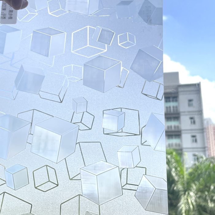 NEW 3D Window Glass Privacy Sticker Glass Window Film Decorative Window Stickers BL124TF