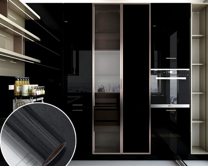 Glitter Film Paint Wallpaper Cabinet Furniture Stickers Solid Color Wall Stickers Waterproof - Image 5