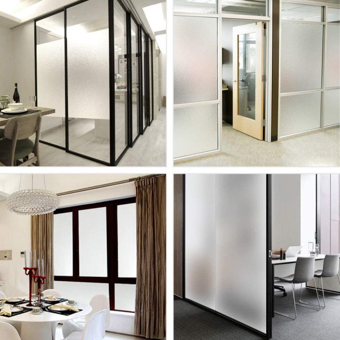 HOT SELL~Frosted glass Film Privacy Film sticker Decorative Glass window Film for Office Home S000 - Image 9