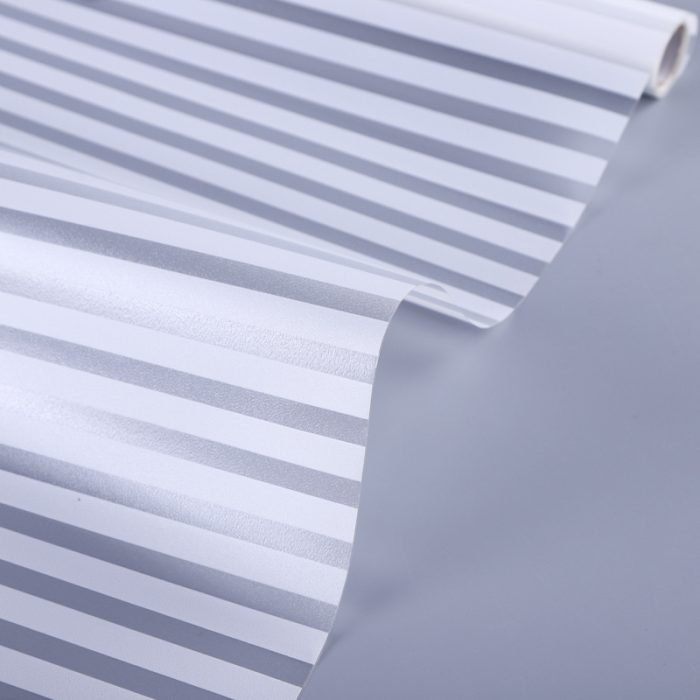 Middle Line design Matte Frosted Decorative Window Film Privacy Self Adhesive Glass Film E0074 - Image 7