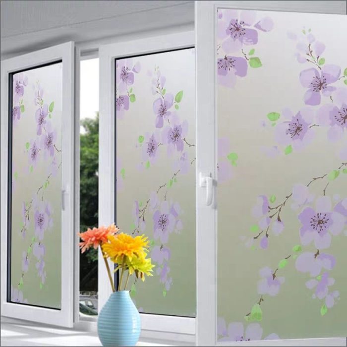 Frosted Decorative Window Film Privacy Glass film Vinyl Self-adhesive Film M008 - Image 9