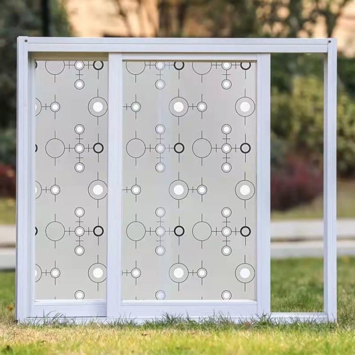 Frosted Decorative Window Film Privacy Glass film Vinyl Self-adhesive Film M011 - Image 5