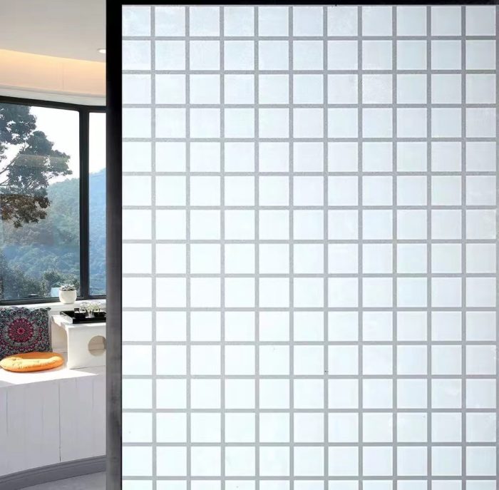 Big box Matte Frosted Decorative Window Film Self-Adhesive Privacy Film for Home Office S003 - Image 5