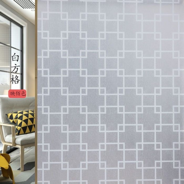 Frosted Decorative Window Film Privacy Glass film Vinyl Self-adhesive Film S008 - Image 8
