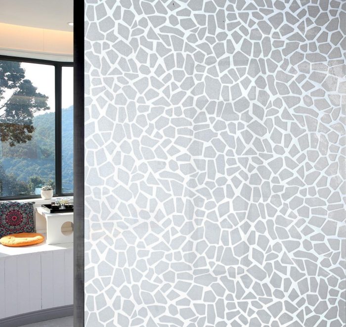 Frosted Decorative Window Film Privacy Glass film Vinyl Self-adhesive Film S011 - Image 6