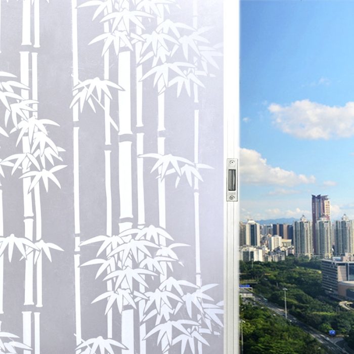 Frosted Decorative Window Film Privacy Glass film Vinyl Self-adhesive Film S022