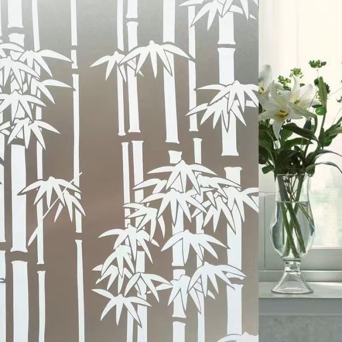 Frosted Decorative Window Film Privacy Glass film Vinyl Self-adhesive Film S022 - Image 5