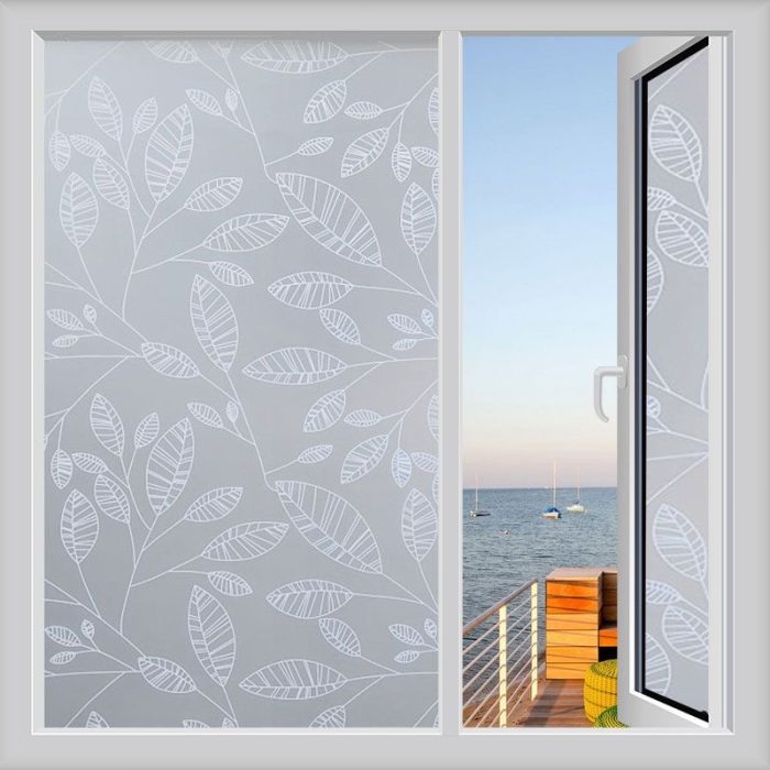 Frosted Decorative Window Film Privacy Glass film Vinyl Self-adhesive Film S027 - Image 3