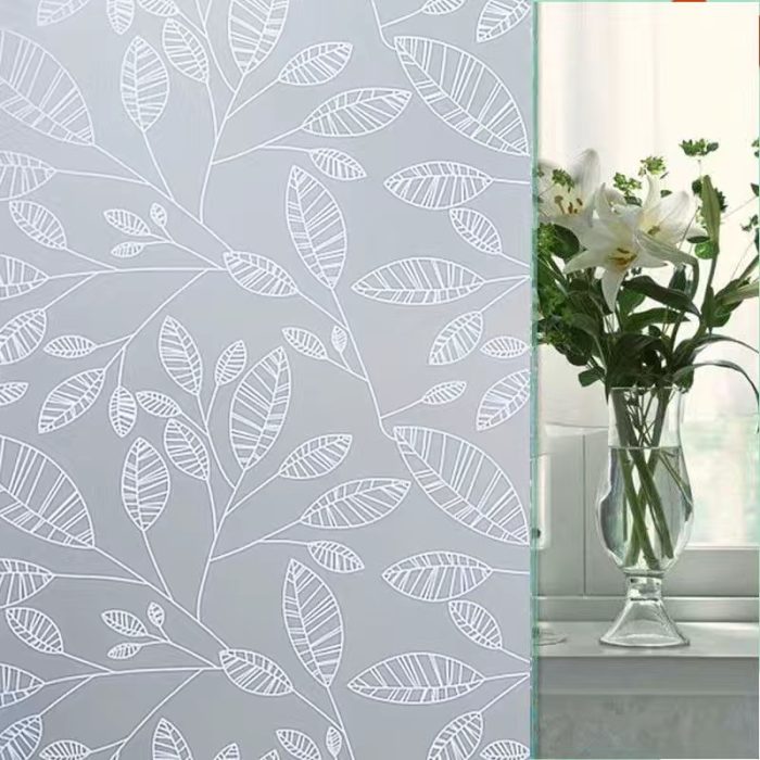 Frosted Decorative Window Film Privacy Glass film Vinyl Self-adhesive Film S027