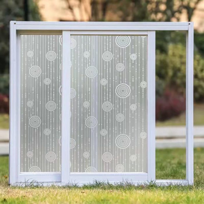 Frosted Decorative Window Film Privacy Glass film Vinyl Self-adhesive Film S031 - Image 5