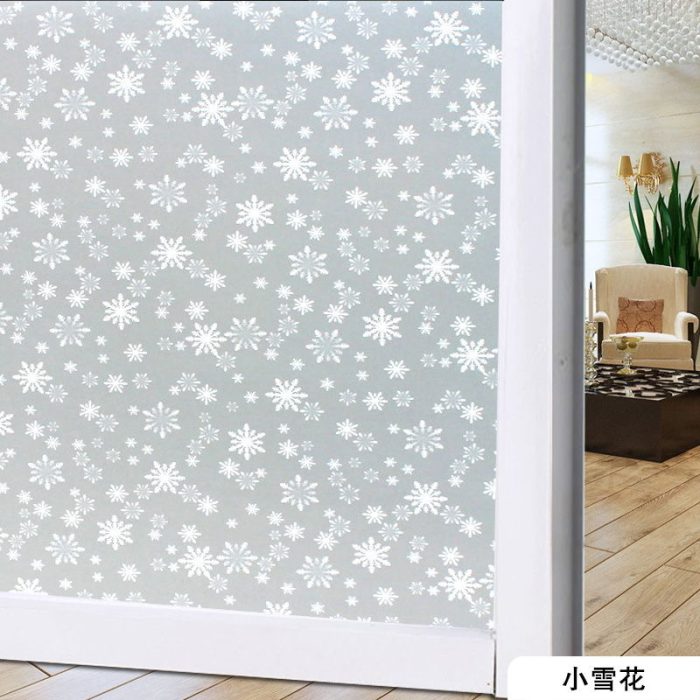 Frosted Decorative Window Film Privacy Glass film Vinyl Self-adhesive Film S045 - Image 4