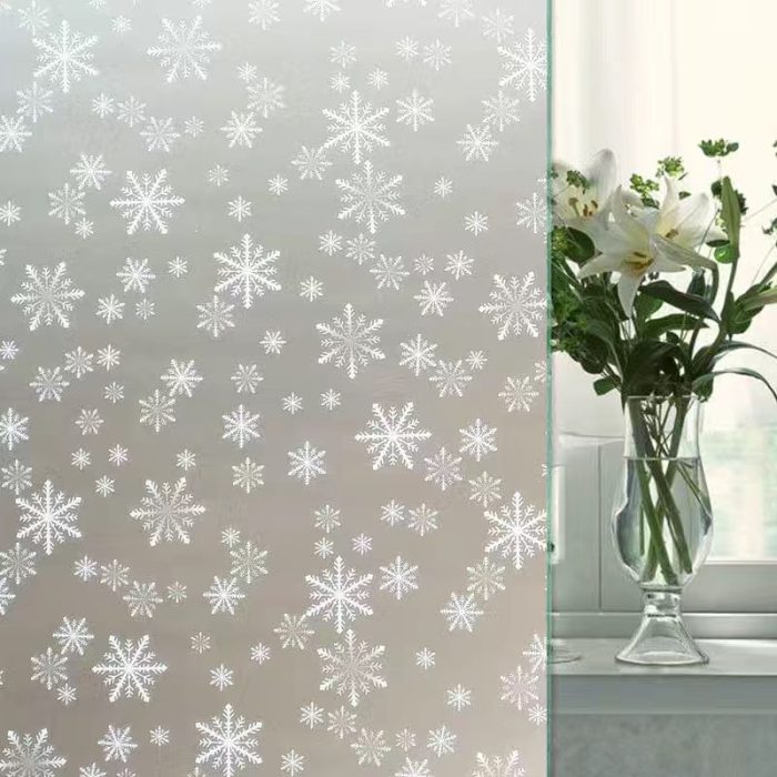 Frosted Decorative Window Film Privacy Glass film Vinyl Self-adhesive Film S045 - Image 3