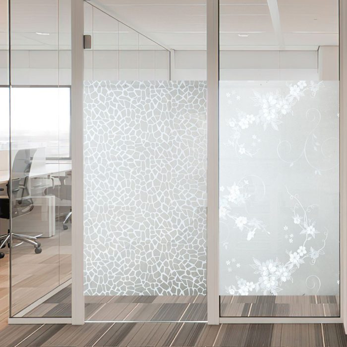 Frosted Decorative Window Film Privacy Glass film Vinyl Self-adhesive Film S027 - Image 4
