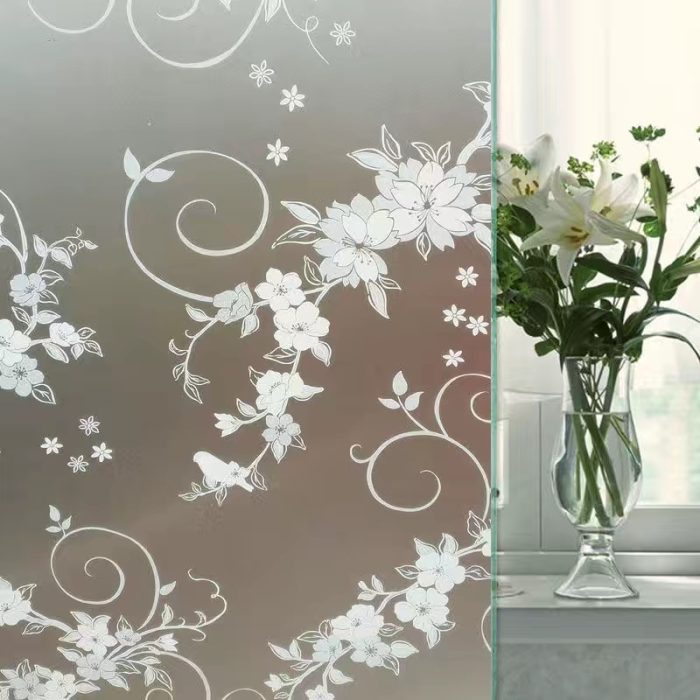 Frosted Decorative Window Film Privacy Glass film Vinyl Self-adhesive Film S052 - Image 5