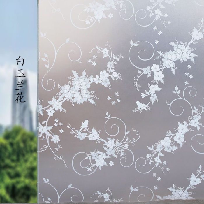 Frosted Decorative Window Film Privacy Glass film Vinyl Self-adhesive Film S052 - Image 6